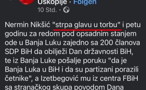 Foto: Screenshoot / Saopćenje SDP-a