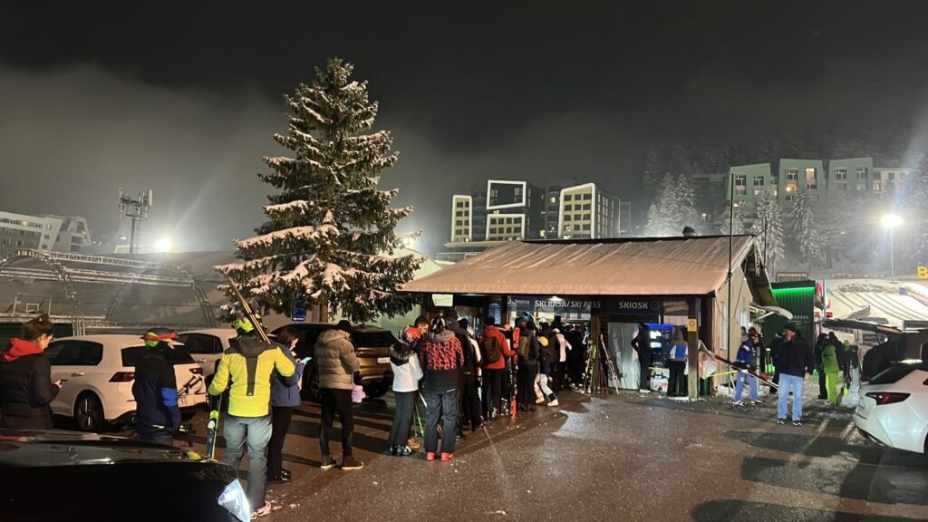 Noćno skijanje na Bjelašnici