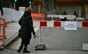 Foto: A. K. / Radiosarajevo.ba / Zatvoren Carev most u Sarajevu