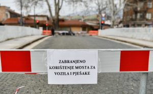 Foto: A. K. / Radiosarajevo.ba / Zatvoren Carev most u Sarajevu