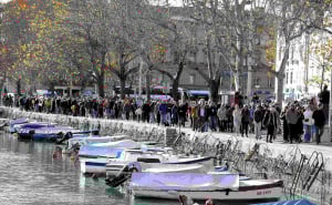 Foto: Goran Kovačić/Pixsell / Širom Hrvatske antifašistički marševi - Rijeka