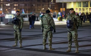 Foto: Dž. K. / Radiosarajevo.ba / Velike policijske snage na Skenderiji