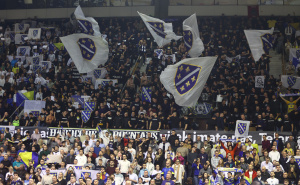 Foto: Dž. K. / Radiosarajevo.ba / Navijači BiH, Skenderija