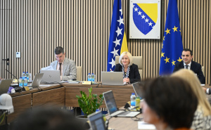 Foto: N. G. / Radiosarajevo.ba / Sjednica Vijeća ministara BiH, 2. decembar 2025.