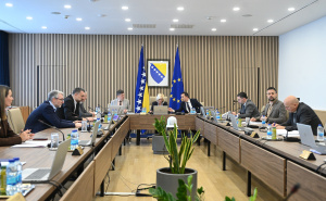 Foto: N. G. / Radiosarajevo.ba / Sjednica Vijeća ministara BiH, 2. decembar 2025.