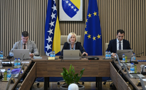 Foto: N. G. / Radiosarajevo.ba / Sjednica Vijeća ministara BiH, 2. decembar 2025.