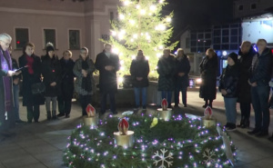Foto: Tzv. RTV HB / Paljene adventske svijeće u Kiseljaku