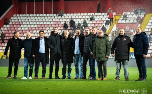 Foto: FK Velež/Facebook / Druženje igrača Veleža i Željezničara