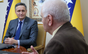 Foto: Predsjedništvo BiH / Denis Bećirović i Krug 99