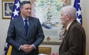 Foto: Predsjedništvo BiH / Denis Bećirović i Krug 99