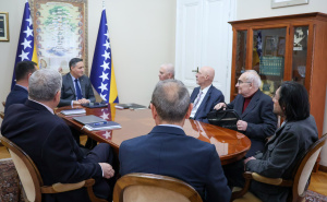 Foto: Predsjedništvo BiH / Denis Bećirović i Krug 99