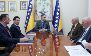 Foto: Predsjedništvo BiH / Denis Bećirović i Krug 99
