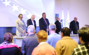 Foto: E. L. / Radiosarajevo.ba / Knjiga "Stolac – prešućeni zločin" promovisana u Memorijalnom centru Sarajevo