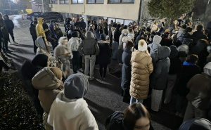 Foto: Radiosarajevo.ba / Studenti doma Bjelave izašli na ulicu