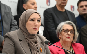 Foto: N. G. / Radiosarajevo.ba / Konferencija za medije Ministarstva za odgoj i obrazovanje KS