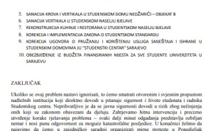 Foto: Srceenshot / Dopis studenata