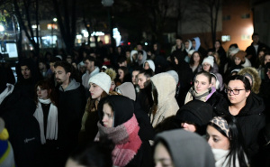 Foto: A. K. / Radiosarajevo.ba / Protest studenata, Bjelave