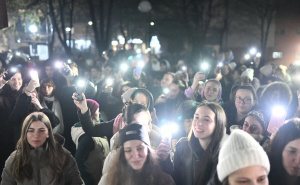 Foto: A. K. / Radiosarajevo.ba / Protest studenata, Bjelave
