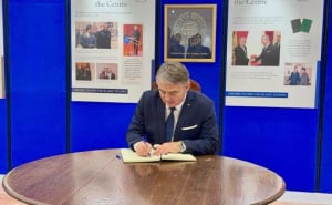 Foto: Predsjedništvo BiH / Željko Komšić pred akademskom elitom Oxforda govorio o budućnosti BiH