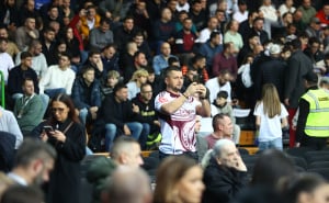 Foto: Dž. K. / Radiosarajevo.ba / Sjajna atmosfera u Zetri pred duel Bosne i Crvene zvezde