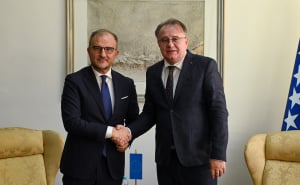 Foto: Vlada FBiH / Nermin Nikšić i Luigi Soreca