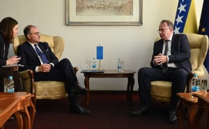Foto: Vlada FBiH / Nermin Nikšić i Luigi Soreca