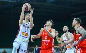 Foto: Dž. K. / Radiosarajevo.ba / KK Bosna - KK Crvena zvezda