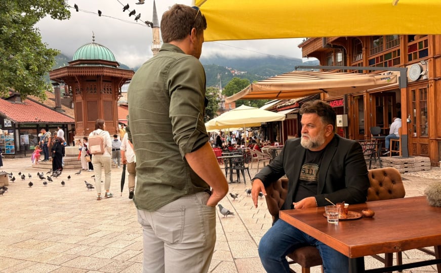 Andrija Jarak i Dario Todorović u Sarajevu