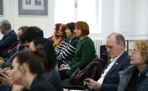 Foto: E. L. / Radiosarajevo.ba / Predstavljen udžbenik "Bosnian Language for Non-Native Speakers A1/A2 nivo" autora dr. Jasmina Hasića