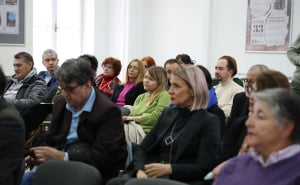 Foto: E. L. / Radiosarajevo.ba / Predstavljen udžbenik "Bosnian Language for Non-Native Speakers A1/A2 nivo" autora dr. Jasmina Hasića