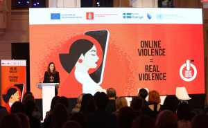 Foto: Dž. K. / Radiosarajevo.ba / Završena kampanja '16 dana aktivizma protiv rodnog nasilja'