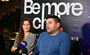 Foto: A. K. / Radiosarajevo.ba / Press konferencija povodom mjuzikla "Be More Chill"