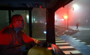 Foto: Dž. K. / Radiosarajevo.ba / Magla u Sarajevu