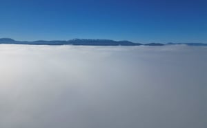 Foto: A. K. / Radiosarajevo.ba / Magla iznad Sarajeva