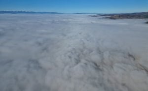 Foto: A. K. / Radiosarajevo.ba / Magla iznad Sarajeva