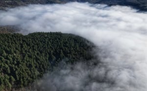 Foto: A. K. / Radiosarajevo.ba / Magla iznad Sarajeva