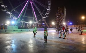 Foto: Dž. K. / Radiosarajevo.ba / Klizalište "Dječija čarolija" na Vilsonovom šetalištu
