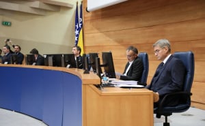 Foto: E. L. / Radiosarajevo.ba / Sjednica Predstavničkog doma PSBiH, 12. decembar 2025.