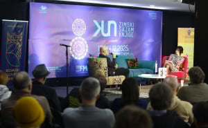 Foto: Dž. K. / Radiosarajevo.ba / Promocija romana Lavanda, petrolej