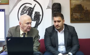 Foto: Dž.K. / Radiosarajevo.ba / Adil Kulenović i Haris Zahiragić