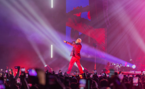 Foto:  Željko Vidinović i Dino Merlin Team  / Koncert Dine Merlina u Cirihu
