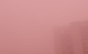 Foto: Radiosarajevo / Crvenkast zrak u Sarajevu