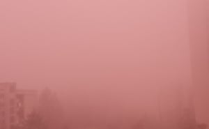 Foto: Radiosarajevo / Crvenkast zrak u Sarajevu