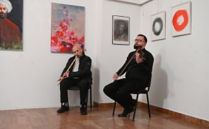 Foto: N. G. / Radiosarajevo.ba / Izložba posvećena Mevlani Dželaluddinu Rumiju