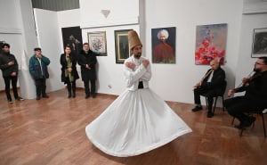 Foto: N. G. / Radiosarajevo.ba / Izložba posvećena Mevlani Dželaluddinu Rumiju