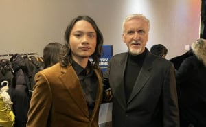 Foto: Facebook / Jasmin Geljo / Filip Geljo i James Cameron