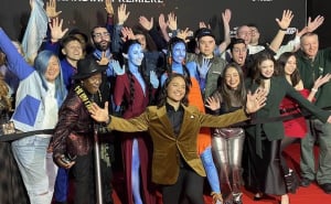 Foto: Facebook / Jasmin Geljo / Filip Geljo sa filmskom ekipom Avatara