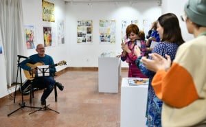 Foto: A. K. / Radiosarajevo.ba / Izložba 'Djeca su vojska najjača – Velimir Milošević za malu raju'