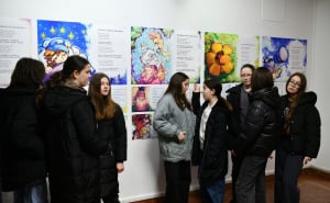 Foto: A. K. / Radiosarajevo.ba / Izložba 'Djeca su vojska najjača – Velimir Milošević za malu raju'