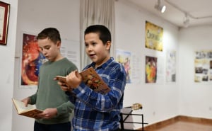 Foto: A. K. / Radiosarajevo.ba / Izložba 'Djeca su vojska najjača – Velimir Milošević za malu raju'